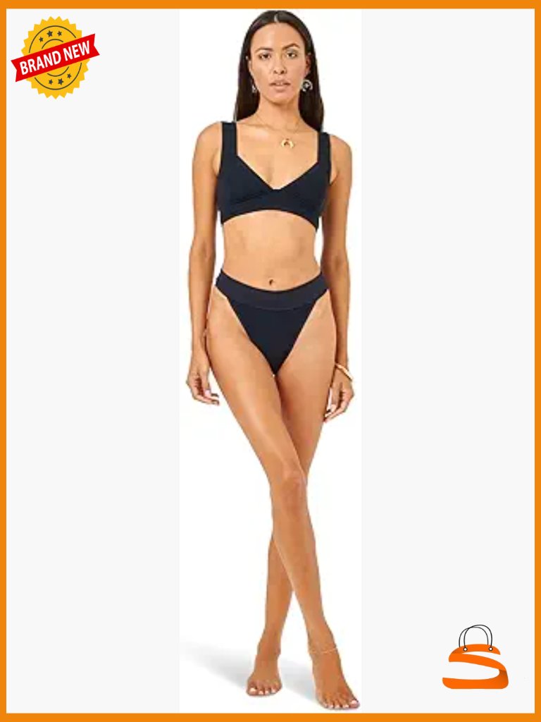 Underwire Demi Cup Bikini Top, Adjustable Tie Back, Medium Size